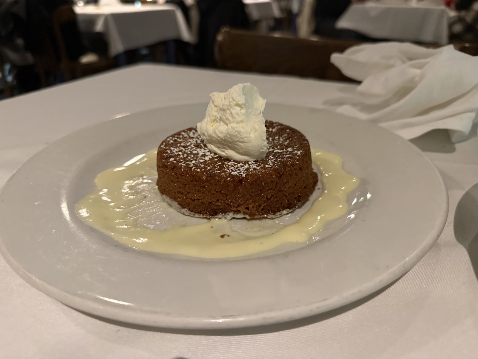 Al Forno dessert